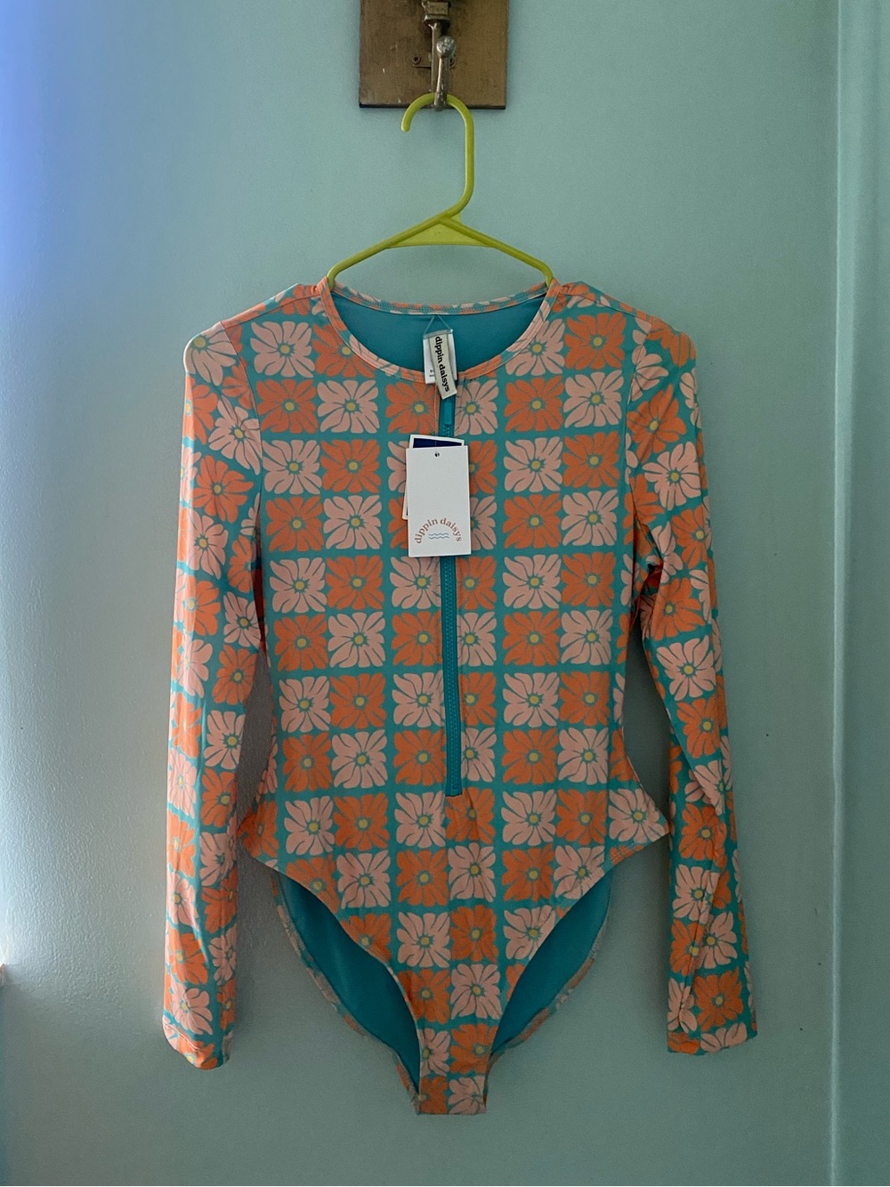 Dippin' Daisy's Long Sleeve One-Piece Swimsuit Paddle board surf board rash guar